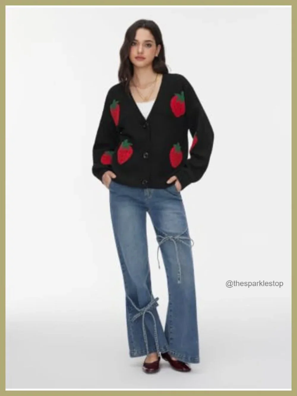 Chunky Knit Cardigan Women Button Down Long Sleeve Open Front Layer